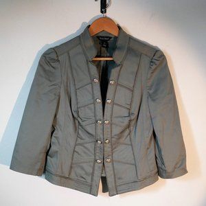 Military-style jacket, White House Black Market
